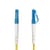 StarTech.com 3m (9.8ft) LC to SC (UPC) OS2 Single Mode Simplex Fiber Optic Cable, 9/125µm, 40G/100G, Bend Insensitive, Low Insertion Loss - LSZH Fiber Jumper Cord