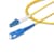 StarTech.com 3m (9.8ft) LC to SC (UPC) OS2 Single Mode Simplex Fiber Optic Cable, 9/125µm, 40G/100G, Bend Insensitive, Low Insertion Loss - LSZH Fiber Jumper Cord