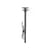 Nedis TVCM1330BK TV mount/stand 106.7 cm (42") Black