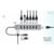 i-tec USB-C/USB-A Charging Metal HUB 7 Port
