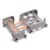 Durable 60L Linkable Bin Trolley Modular Waste Trolley For Durabin Bins 334037