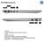 HP ProBook 4 G1iR Intel Core 5 120U Laptop 40.6 cm (16") WUXGA 16 GB DDR5-SDRAM 256 GB SSD Wi-Fi 6E (802.11ax) Windows 11 Pro Silver
