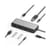 ALOGIC FUPHD1 laptop dock/port replicator Wired USB 3.2 Gen 1 (3.1 Gen 1) Type-A Grey, Black