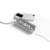 Durable CAVOLINE Cable Management Box Organiser Wire Tidy - Large - Grey
