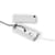 Durable CAVOLINE Cable Management Box Organiser Wire Tidy - Large - Grey