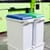 Durable 60L Bin Lid Green - Rectangular Recycling Bin Lid - Food Safe - DURABIN