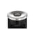 Durable Round Metal Waste Bin with Fire Extinguishing Ashtray - 17L - Grey