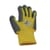 Children's Gloves TPE Palm Coating with Cub Paw Print Design 1 Pair Size 4 Yellow/Grey KDZGGY-4