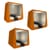 BOB Meeting Den - 2, 4, 6 seater options with wall