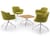 DANNY Armchairs & Coffee Table
