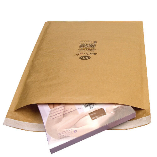 Jiffy Padded Bag Envelopes No.6 Brown 295x458mm Ref JPB-6 Brand New Pack 50 