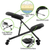 Features - Ergonomic Posture Kneeling Chair Stool On Castors Seat Height Adjustment Black Frame & Tansy Purple Fabric Seat