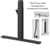 LEAP Electric Dual Motor Height Adjustable Radial Right Hand Sit Stand Desk Portal Top W1600xD1200/800xH620-1270mm Beech Top Black Frame 10 Year Warranty