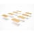 Training Tables: Folding Table Rectangular Chrome Legs 25mm Top W1500xD750xH725mm Beech Morph Fold