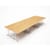 Folding Table Rectangular Chrome Legs 25mm Top W1500xD750xH725mm Beech Morph Fold: Modular Meeting Table
