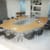 Folding Table Rectangular Chrome Legs 25mm Top W1500xD750xH725mm Beech Morph Fold: Room Shot