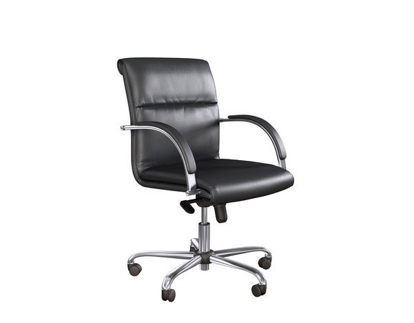 O.N Series Executive Seating Mid Back Swivel Chair with Knee Tilt Mechanism