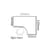 desk top dimensions Radial Office Desk Panelled Right Hand W1600xD1200xH725mm Beech Ashford