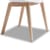 Natural Miss B Antishock Canteen & Breakout Wooden Leg Chair Glossy White: Legs Zoom In