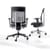 Xenon Swivel Ergonomic Mesh Back Task Chair: Black