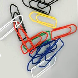Q-Connect Paperclip 32mm Coloured KF02023Q