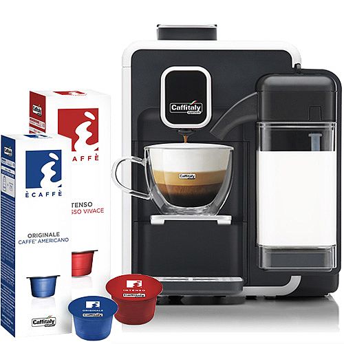 Caffitaly S22 Black & White System Coffee Machine