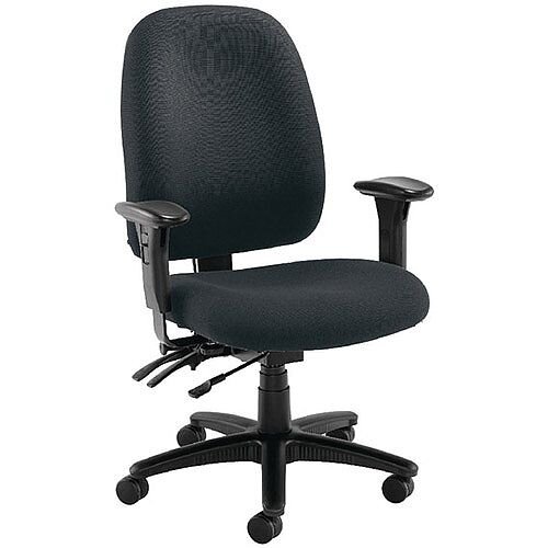 Avior High Back Chair Charcoal KF72250
