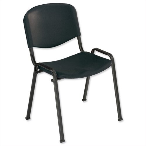 plastic black chair