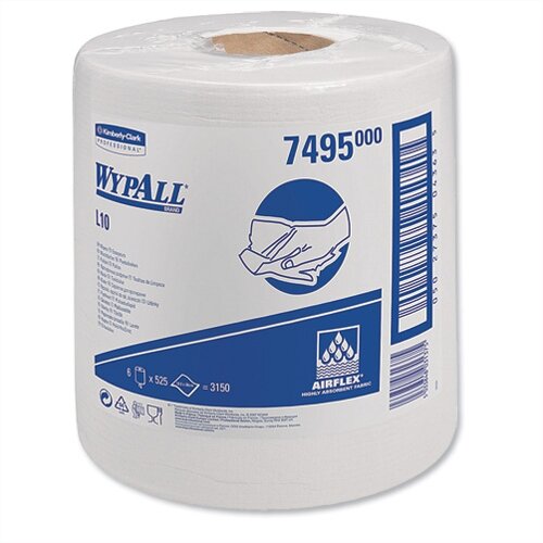 White Cleaning Rolls