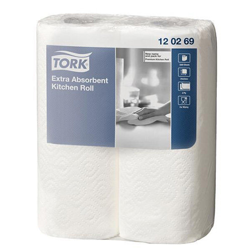 Tork Recycled White Kitchen Towels