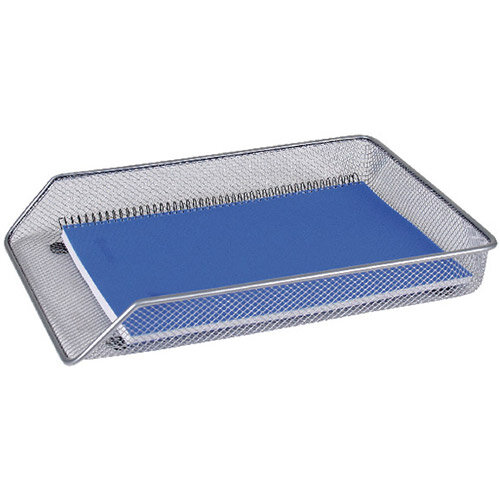 Q-Connect Mesh A4 Letter Tray Silver KF00843