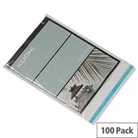 GoSecure Extra Strong C3+ Clear Polythene Protective Envelopes Pack of 100