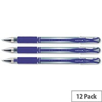 Uni-ball UM151S SigNo Gel Rollerball Comfort Blue UM151BLU Pack 12