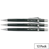 Pentel P205 0.5mm Mechanical Pencil 6 x HB Pack 12
