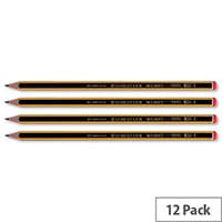 Staedtler HB Noris Pencil Cedar Wood Red Cap Pack 12