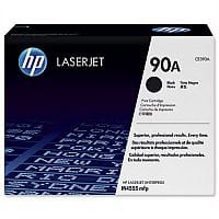 HP 90A Black Laser Toner Cartridge CE390A - HP 90 A