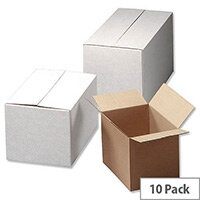 Packing Cardboard Boxes 635x305x330mm Buff (Pack 10)