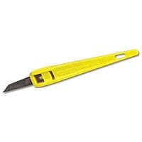 Stanley Cutting Knife Disposable with Plastic Handle Yellow Ref 0-10-601 Pack 3 102677
