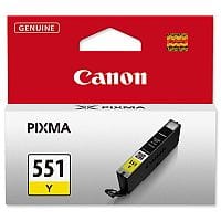 Canon CLI-551 Y ( 6511B001 ) Yellow Ink Cartridge Original - for PIXMA iP8750, iX6850, MG5550, MG5650, MG5655, MG6450, MG6650, MG7150, MG7550, MX725, MX925