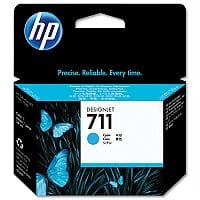 HP 711 Cyan Inkjet Cartridge 29ml CZ130A - HP No 711