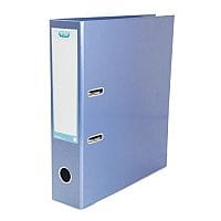 Elba Classy Lever Arch File Laminated Gloss Finish 70mm Capacity A4 Metallic Blue