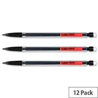 Bic Matic Mechanical Pencil HB 0.7mm Lead x 3 820959 Pack 12