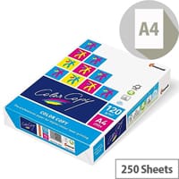Color Copy A4 120gsm White Printer Paper Ream of 250 Sheets CCW0330