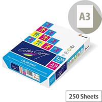 Color Copy A3 120gsm White Printer Paper Ream of 250 Sheets
