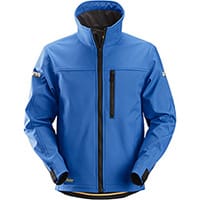 Snickers 1200 AllroundWork, Soft Shell Jacket True Blue - Black Size: XXXL Regular