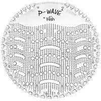 PWave Pack of 10 Urinal Screens Honeysuckle WZDS60HS