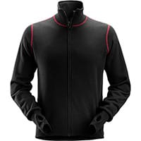 Snickers 1563 ProtecWork Wool Terry Jacket Black Size: XXXL