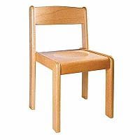 Wooden Chairs Natural 38Cm