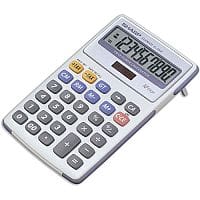 Sharp Desktop Calculator Tax Battery/Solar-power EL334FB