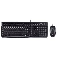 Logitech Desktop MK120 - Keyboard and Mouse Black